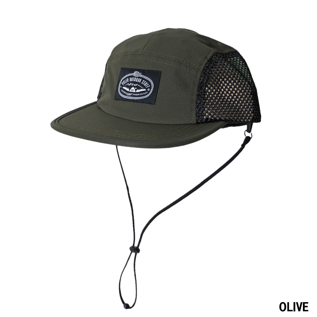 POLER  2WAY DRAW CORD SURF CAP / BLACK / GRAY / OLIVE